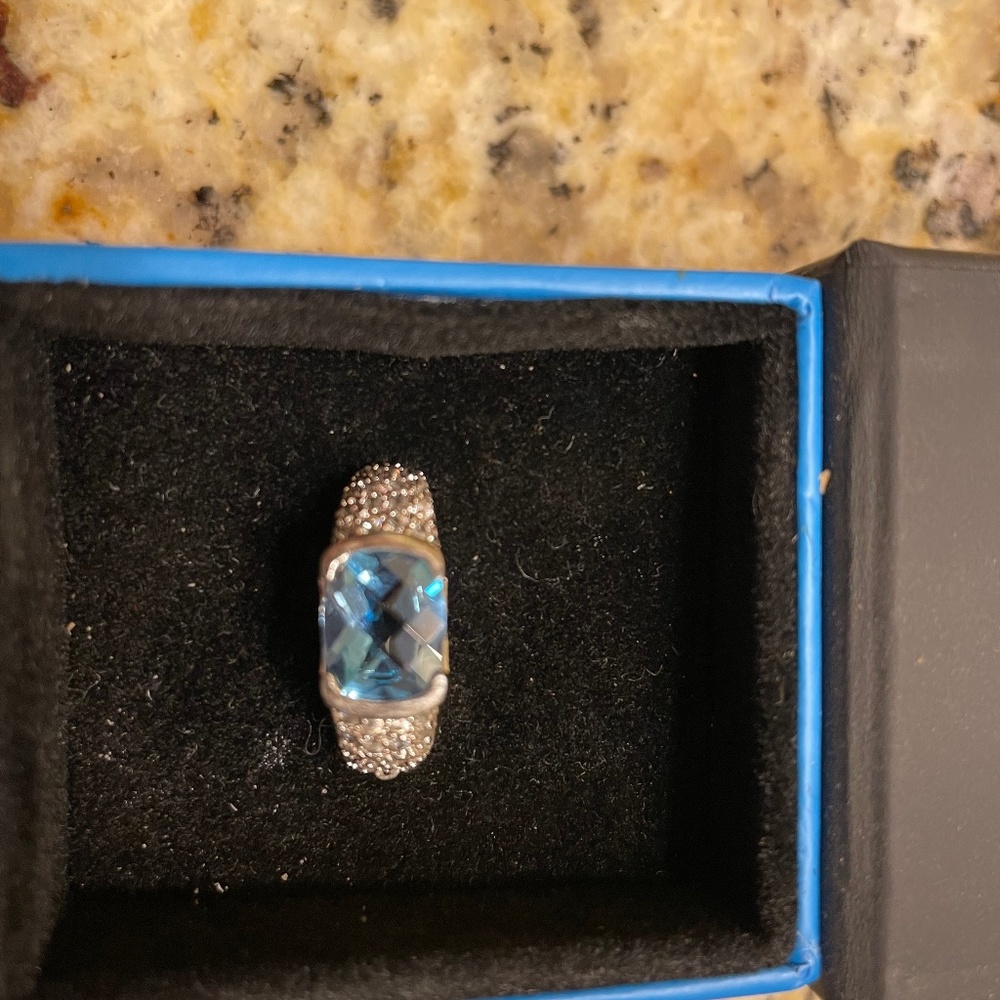 Blue topaz